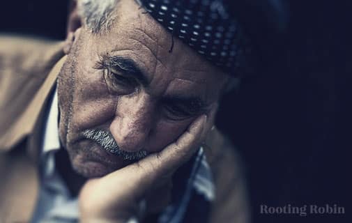 Тревогите отразяват нашата същност: снимка на замислен мъж
